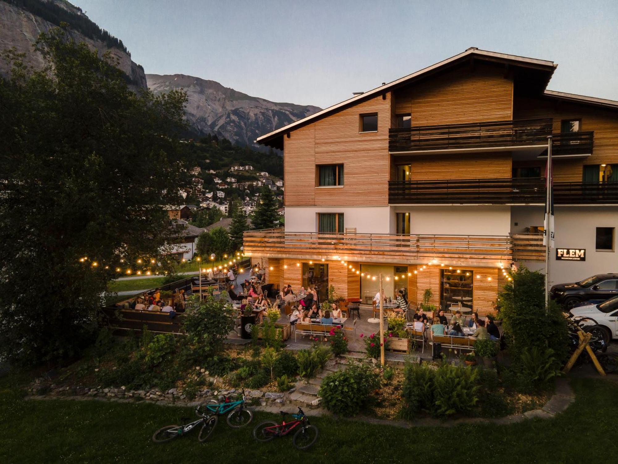 Flem Mountain Lodge Flims Dış mekan fotoğraf